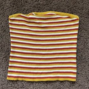 Striped Tube Top